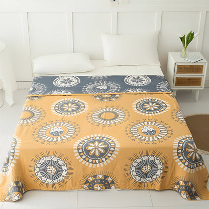 Cotton Throw Blanket Four-Layer Gauze