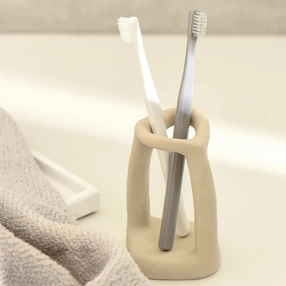Countertop Organizer Ceramic Weighted & Compact