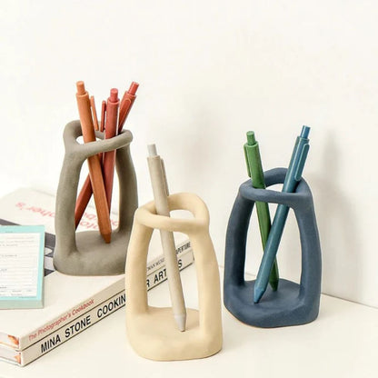 Countertop Organizer Ceramic Weighted & Compact