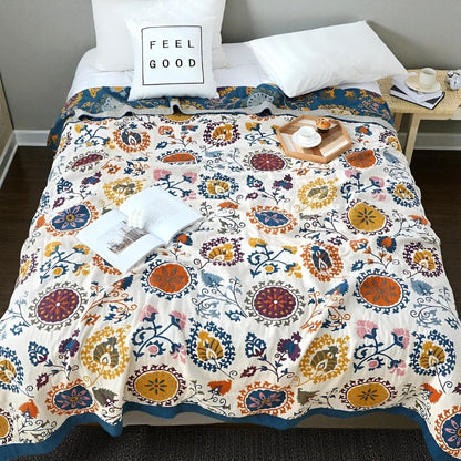 Coverlet Muslin Cotton Lightweight & Breathable