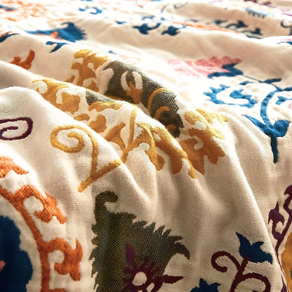 Coverlet Muslin Cotton Lightweight & Breathable