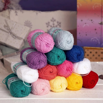 Crochet Advent Calendar 25 Drawers Yarn & Tools & Patterns