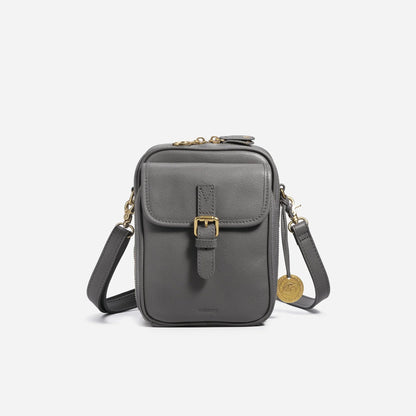 Crossbody Bag RFID-Blocking 15-Slot Built-In Wallet
