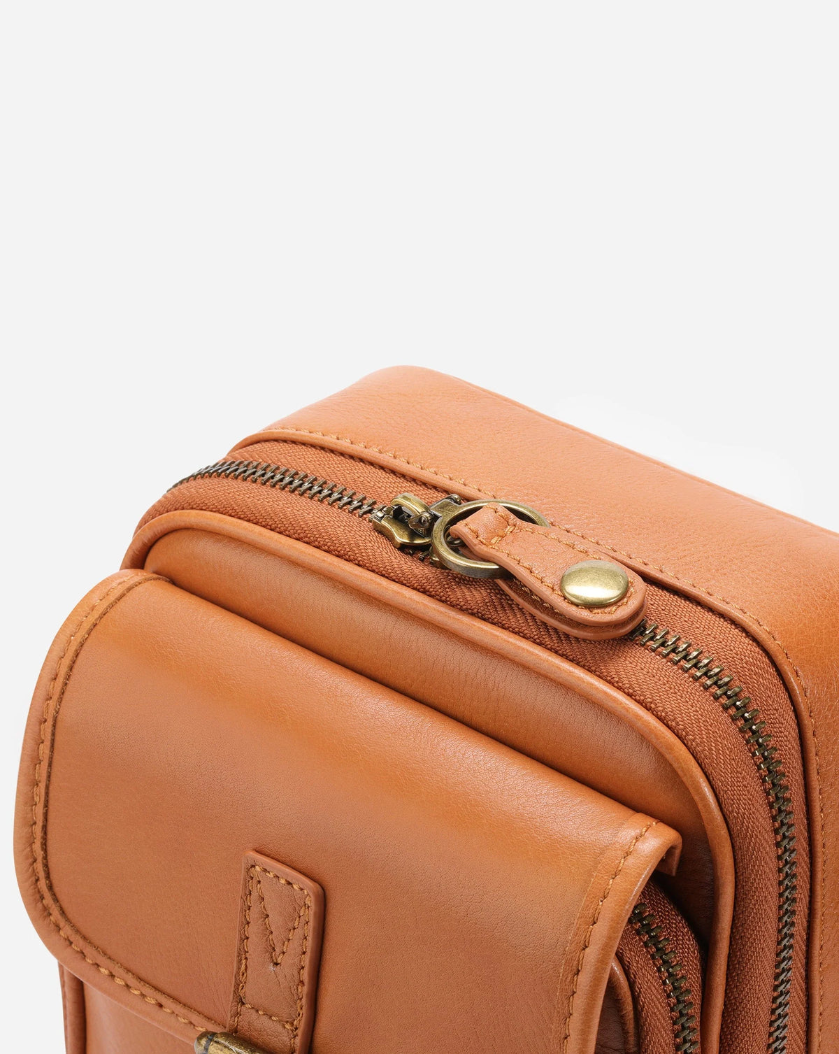 Crossbody Bag RFID-Blocking 15-Slot Built-In Wallet