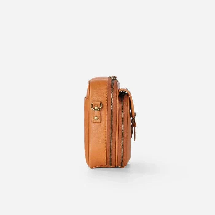 Crossbody Bag RFID-Blocking 15-Slot Built-In Wallet