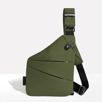 Crossbody Bag RFID-Blocking Cut-Resistant Strap Water-Repellent \񎢀