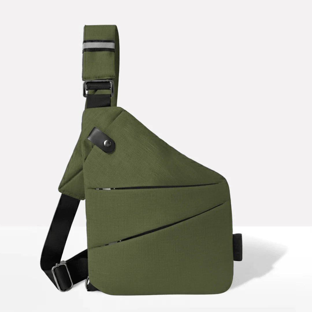 Crossbody Bag RFID-Blocking Cut-Resistant Strap Water-Repellent \񎢀