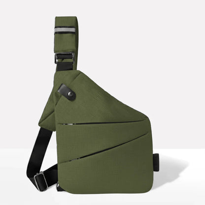Crossbody Bag RFID-Blocking Cut-Resistant Strap Water-Repellent \񎢀