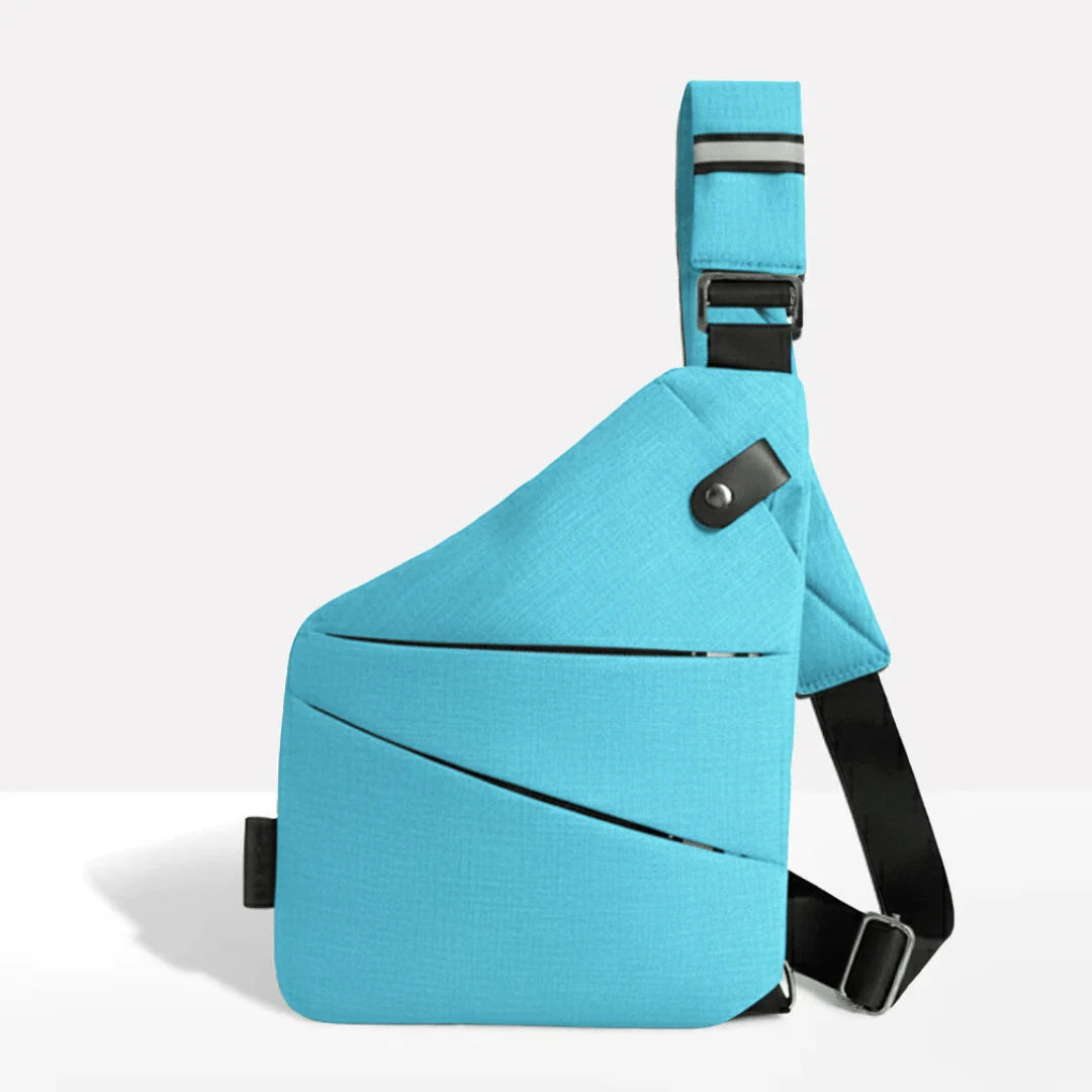 Crossbody Bag RFID-Blocking Cut-Resistant Strap Water-Repellent \񎢀