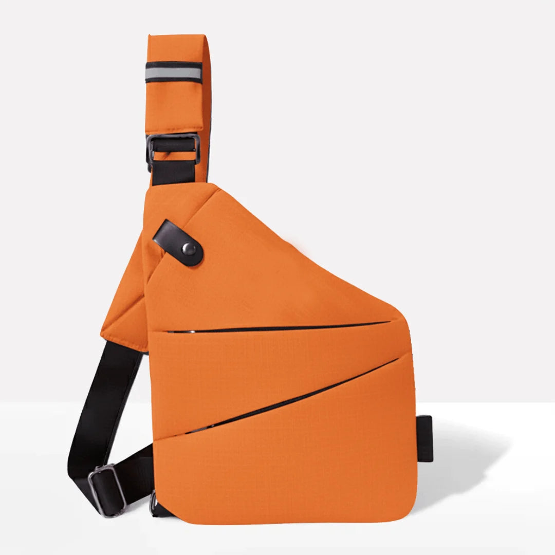 Crossbody Bag RFID-Blocking Cut-Resistant Strap Water-Repellent \񎢀