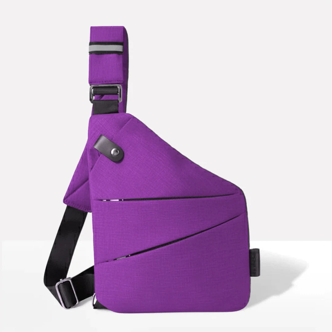 Crossbody Bag RFID-Blocking Cut-Resistant Strap Water-Repellent \񎢀