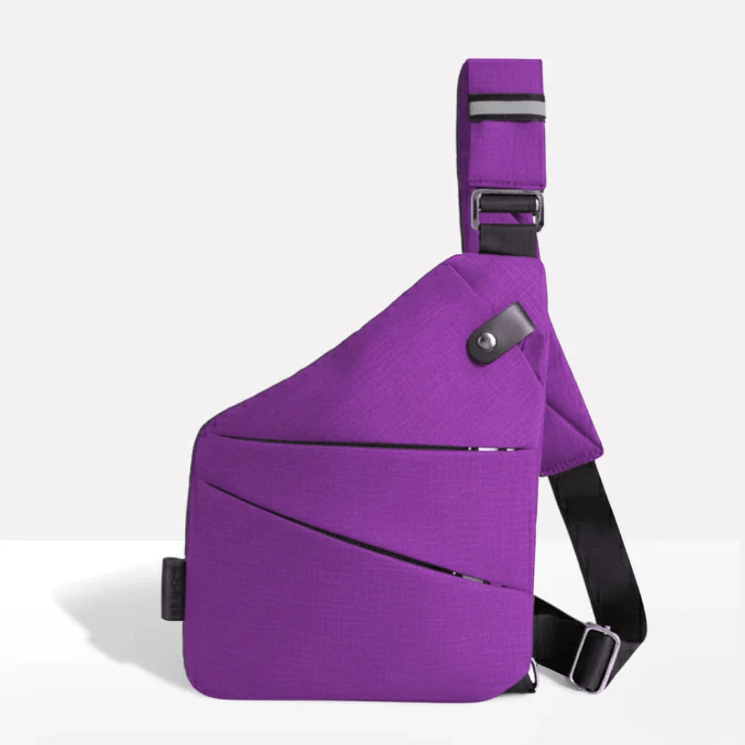 Crossbody Bag RFID-Blocking Cut-Resistant Strap Water-Repellent \񎢀