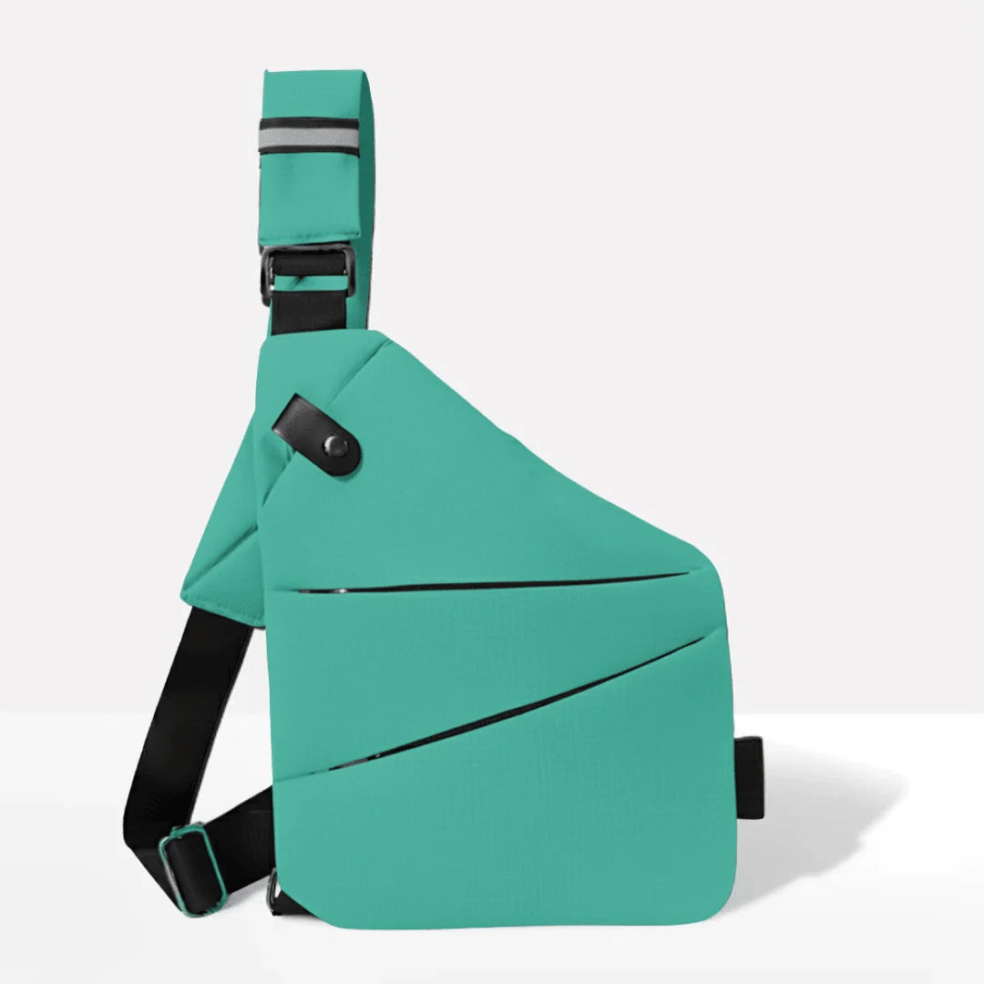 Crossbody Bag RFID-Blocking Cut-Resistant Strap Water-Repellent \񎢀
