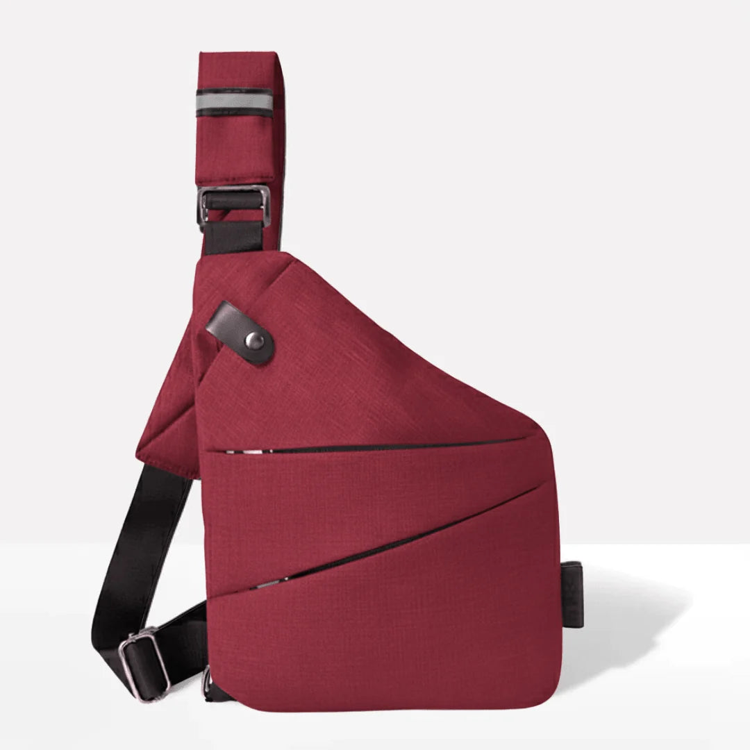 Crossbody Bag RFID-Blocking Cut-Resistant Strap Water-Repellent \񎢀