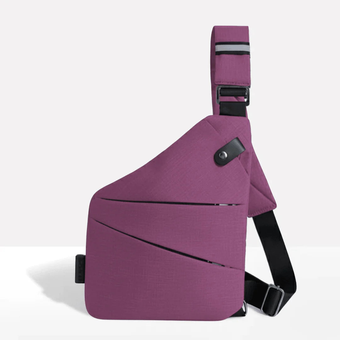 Crossbody Bag RFID-Blocking Cut-Resistant Strap Water-Repellent \񎢀