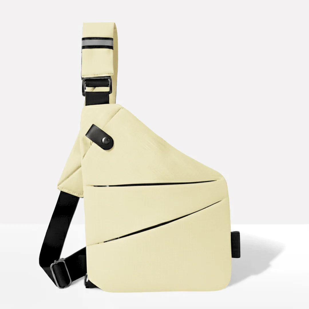 Crossbody Bag RFID-Blocking Cut-Resistant Strap Water-Repellent \񎢀