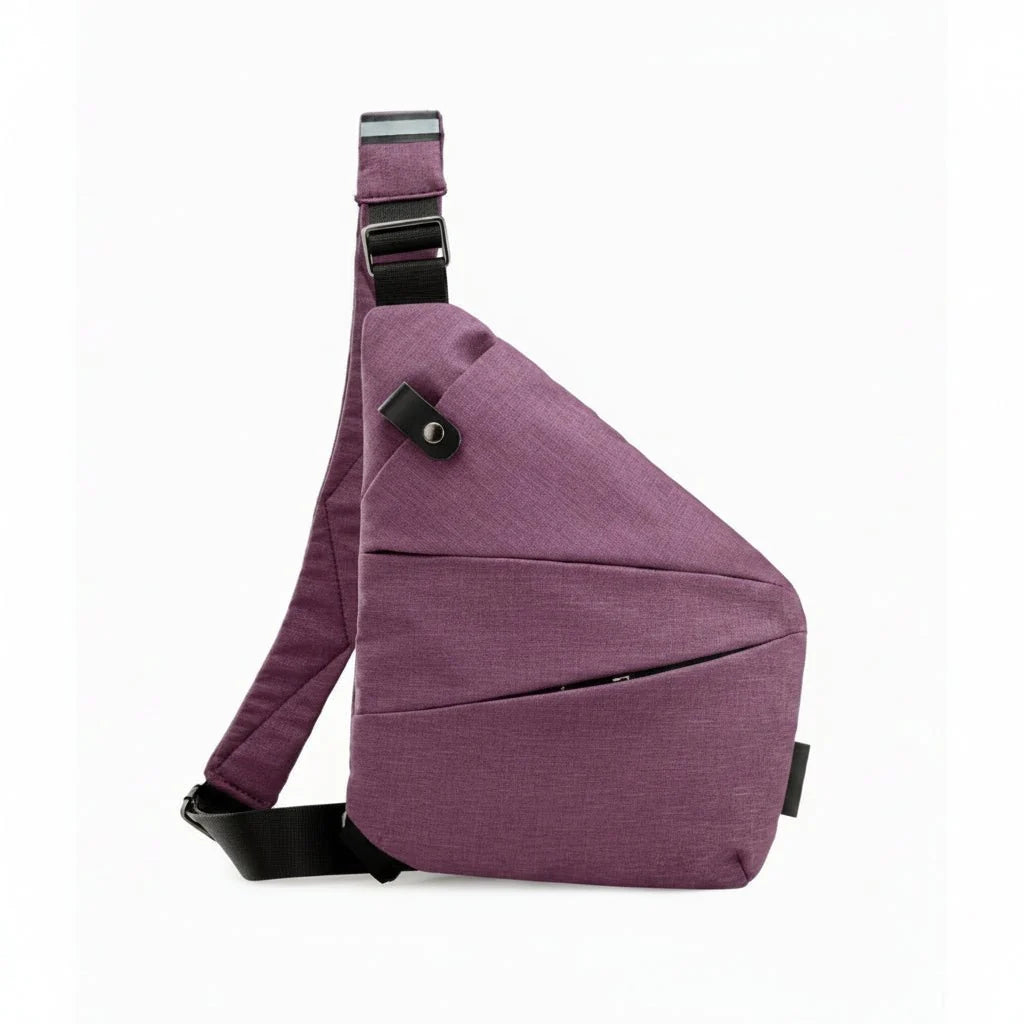Crossbody Bag RFID-Blocking Cut-Resistant Strap Water-Repellent \񎢀