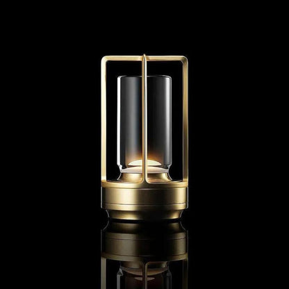 Crystal Lantern Metal Frame USB Rechargeable Touch Dimming