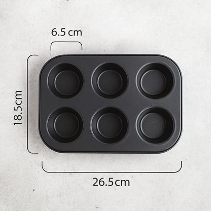 Cupcake & Muffin Pan Carbon Steel Non-Stick Even Heat