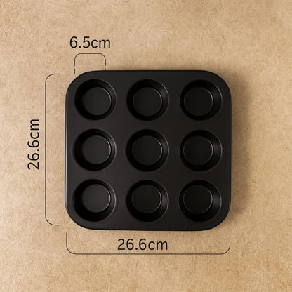 Cupcake & Muffin Pan Carbon Steel Non-Stick Even Heat