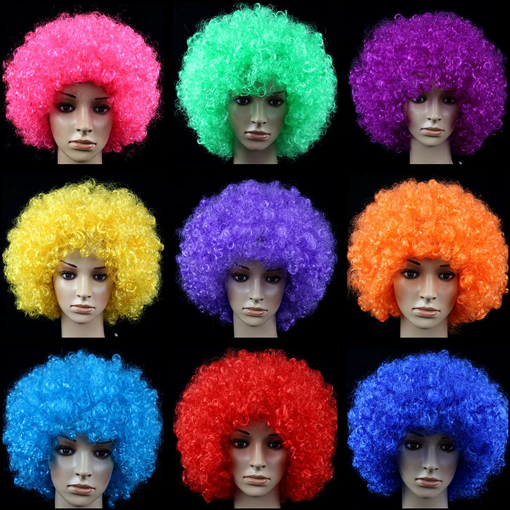 Curly Wig Lightweight Adjustable Cap Natural-Looking Curls