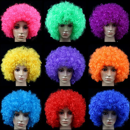 Curly Wig Lightweight Adjustable Cap Natural-Looking Curls