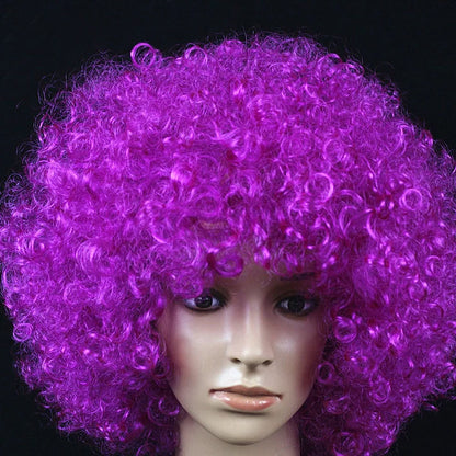 Curly Wig Lightweight Adjustable Cap Natural-Looking Curls