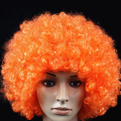 Curly Wig Lightweight Adjustable Cap Natural-Looking Curls