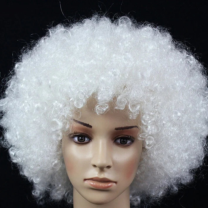 Curly Wig Lightweight Adjustable Cap Natural-Looking Curls