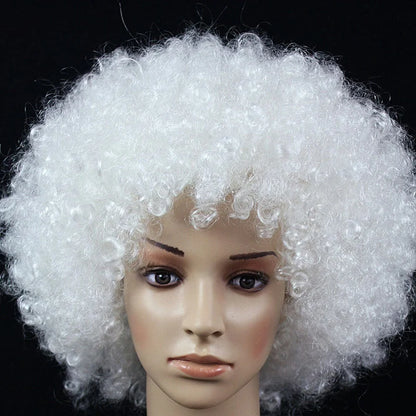Curly Wig Lightweight Adjustable Cap Natural-Looking Curls