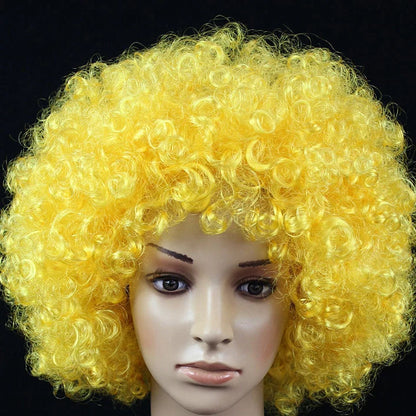 Curly Wig Lightweight Adjustable Cap Natural-Looking Curls