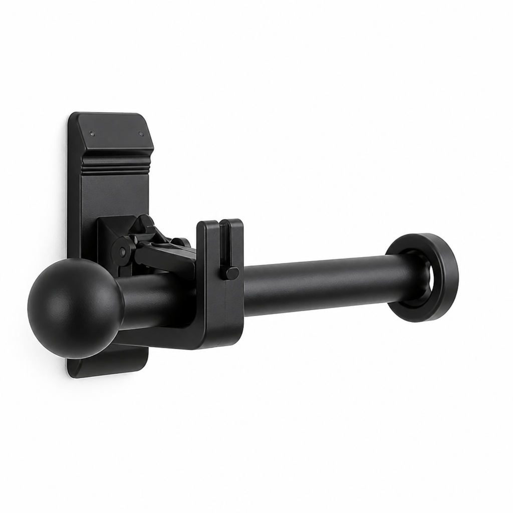 Curtain Rod Brackets No-Drill Damage-Free Holds 30 lb