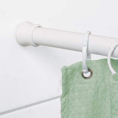 Curtain Rod Telescopic No-Drill Non-Slip End Caps