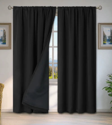 Curtain Thermal Insulating Waterproof Rod Pocket Panel