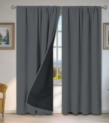 Curtain Thermal Insulating Waterproof Rod Pocket Panel