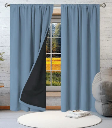 Curtain Thermal Insulating Waterproof Rod Pocket Panel