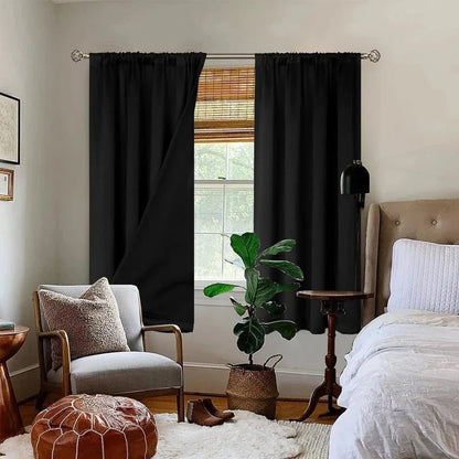 Curtain Thermal Insulating Waterproof Rod Pocket Panel