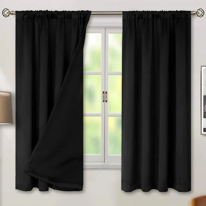 Curtain Thermal Insulating Waterproof Rod Pocket Panel