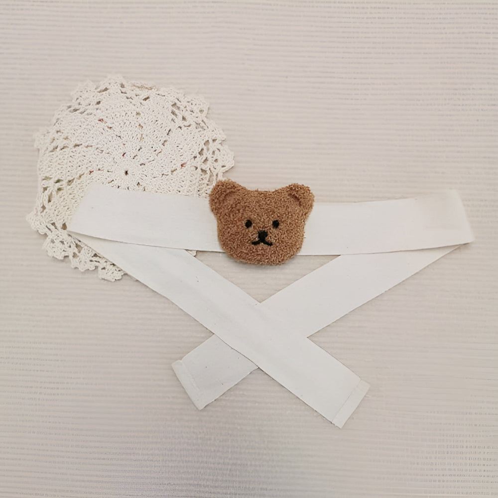 Curtain Tieback Teddy Bear Plush Elastic Fit