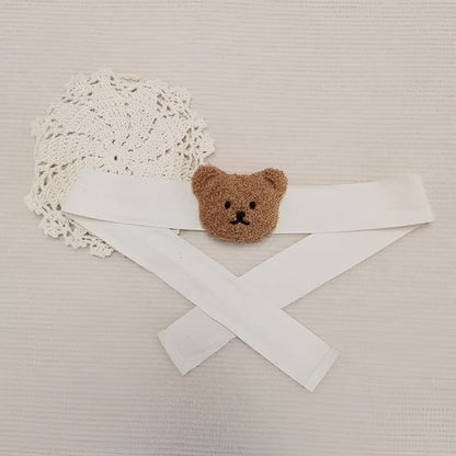 Curtain Tieback Teddy Bear Plush Elastic Fit