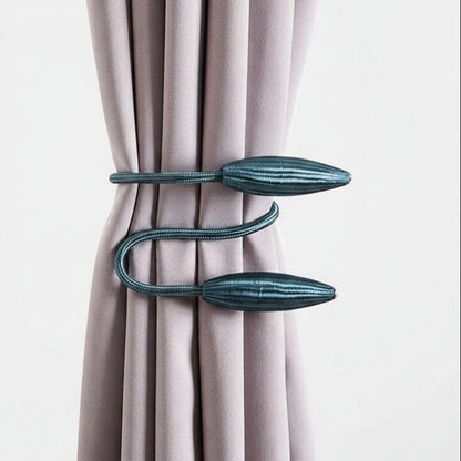 Curtain Tiebacks Flexible Shapeable Tool-Free