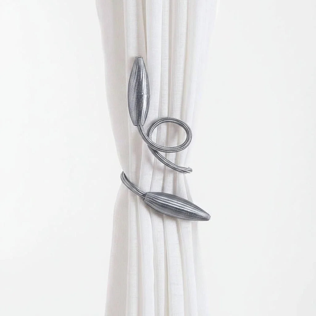 Curtain Tiebacks Flexible Shapeable Tool-Free