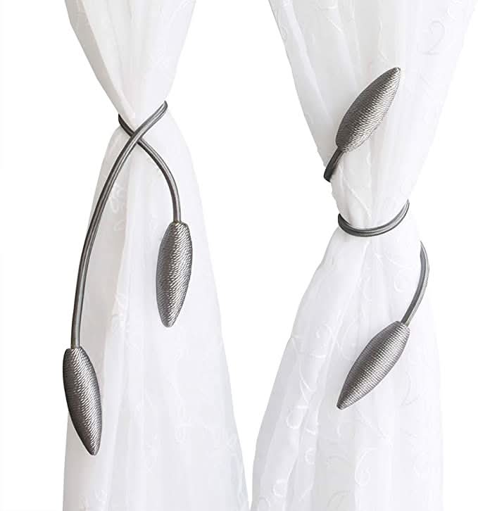 Curtain Tiebacks Flexible Shapeable Tool-Free
