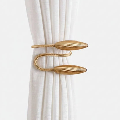 Curtain Tiebacks Flexible Shapeable Tool-Free