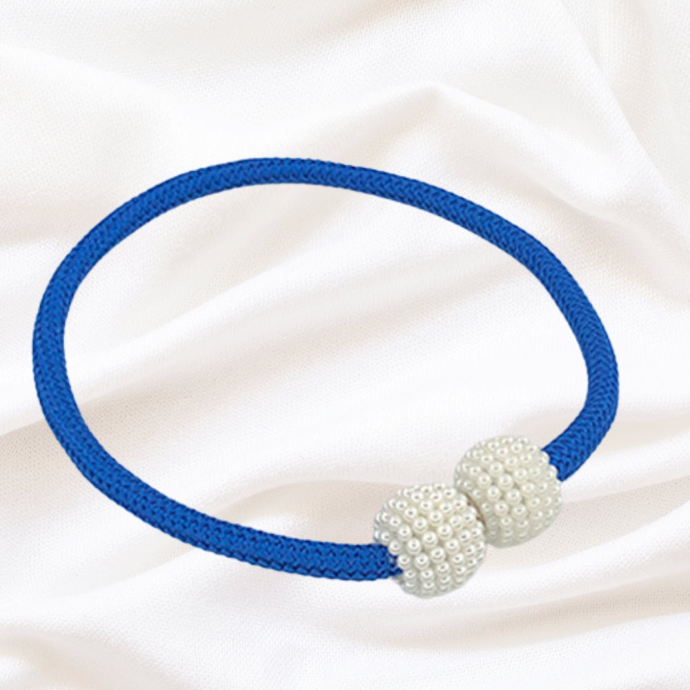 Curtain Tiebacks Magnetic Faux Pearl Set of 2
