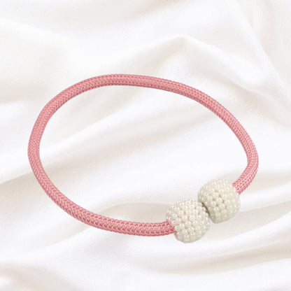 Curtain Tiebacks Magnetic Faux Pearl Set of 2