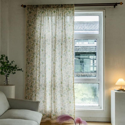 Curtains 80% Light Blocking Noise-Reducing Cotton Blend