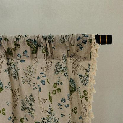 Curtains 80% Light Blocking Noise-Reducing Cotton Blend