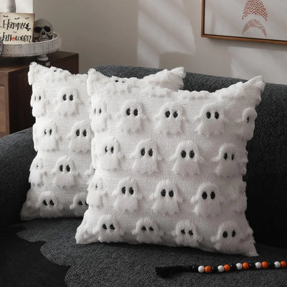 Cushion Cover 3D Ghost Microfiber & Machine Washable
