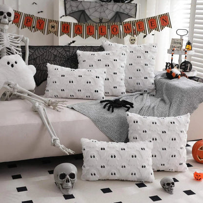 Cushion Cover 3D Ghost Microfiber & Machine Washable